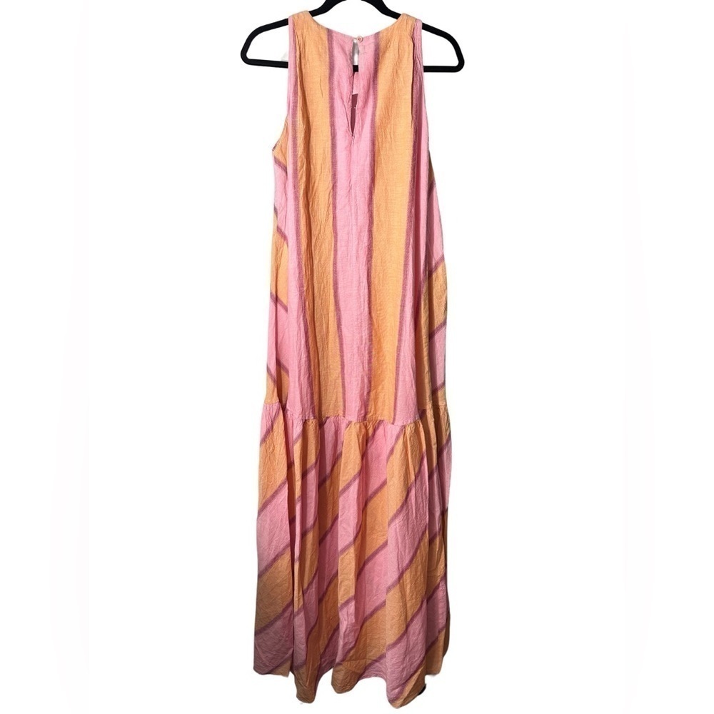 Anthropologie Devotion Twins Waistless Crewneck Maxi 100% Cotton Dress Size OS - Picture 10 of 11